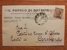 Commercial postcard "Il Popolo