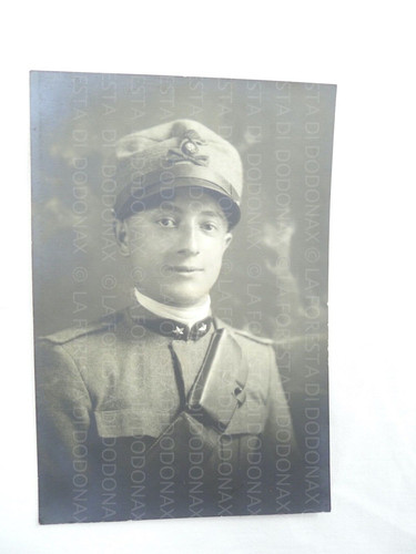 Vecchia foto militare tra - militare, ww1