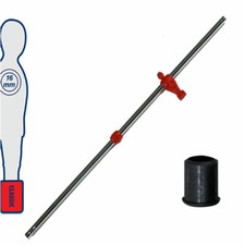 Calcio Balilla asta portiere rosso telescopica rientrante universale diame. m16