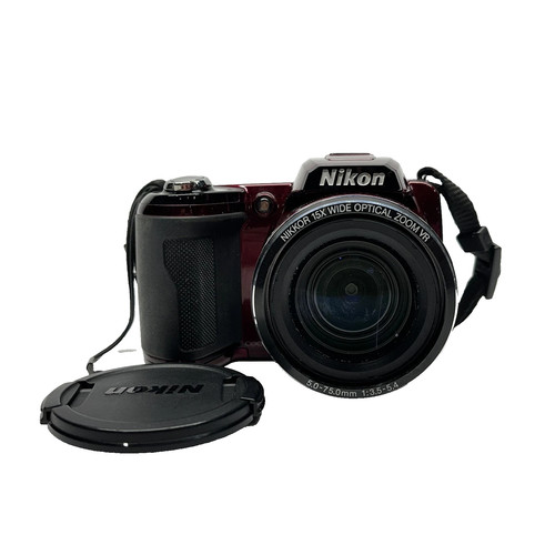 Nikon coolpix l110 1mp red - nikon,