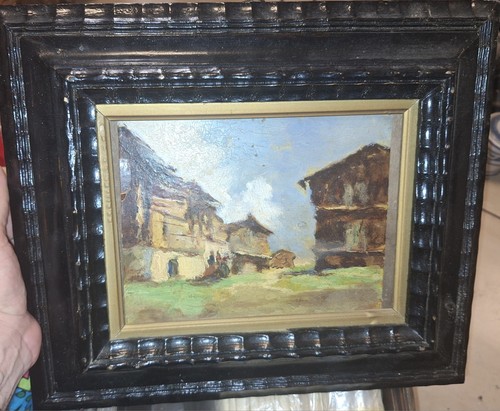 Dipinto olio del 900 - ad,