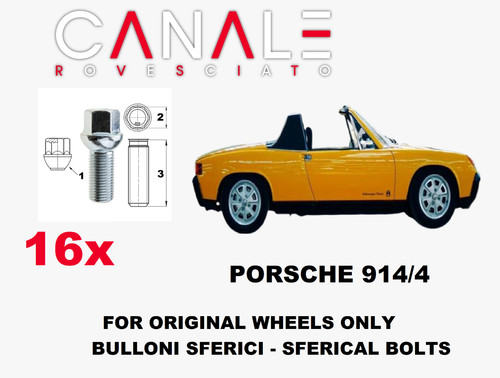 Kit bulloni sferici per - 16,