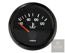 VDO Indicatore temperatura acqua 52mm - 12V per veicoli classici retrò