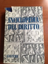 1961- ENCICLOPEDIA DEL DIRITTO