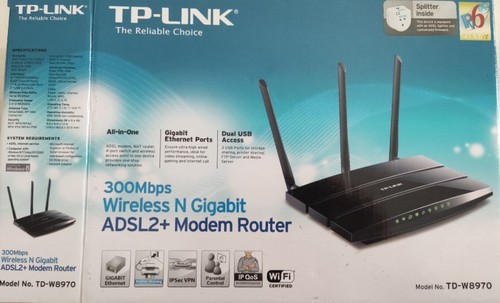 Modem router link - tp-link, td-w8970