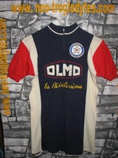 Vintage Cycling Jersey wool Maglia Ciclismo Bici eroica 70 Olmo la biciclissima