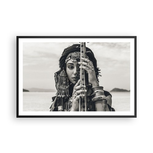 Poster 91x61cm donna etnico - 91x61cm,