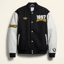 Giacca juventus lettermen - juventus, lana