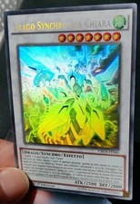 Drago Synchro Ala Chiara GHOST cros Yu-Gi-Oh ITALIANO 1 Edizione Synchro Drago