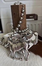 Collana catena sfere perline