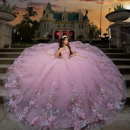 Elegante principessa rosa - elegante,