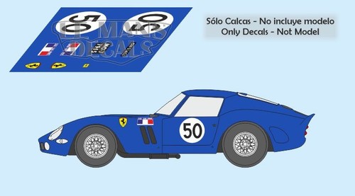 Decals ferrari 250 - 250, albi