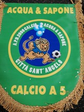 gagliardetto CALCIO A 5 football pennant ACQUA SAPONE REAL DEM FUTSAL S. ANGELO 