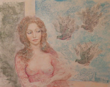 QUADRO DIPINTO AD ACQUERELLO