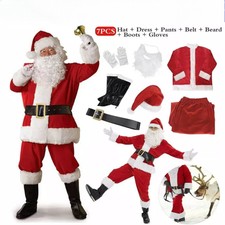 Costume Babbo Natale 7 pezzi