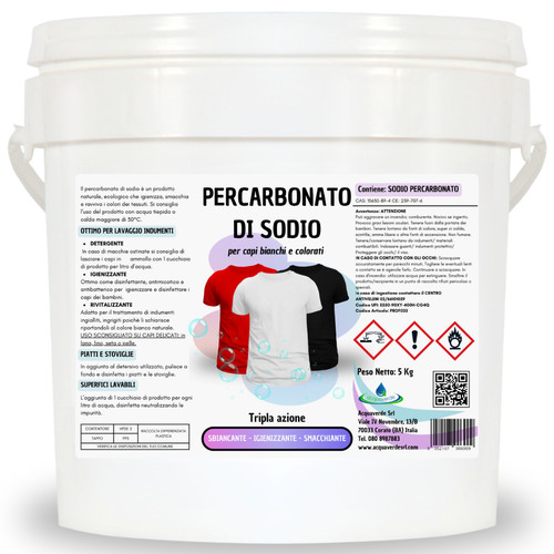 Acquaverde percarbonato - acquaverde, di