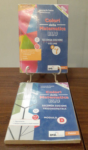 Colori della matematica blu - colori,