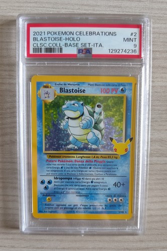 Pokemon blastoise 102 psa 9 - pokemon,