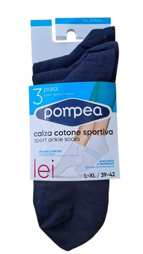 Pompea lei paia calza cotone - pompea,