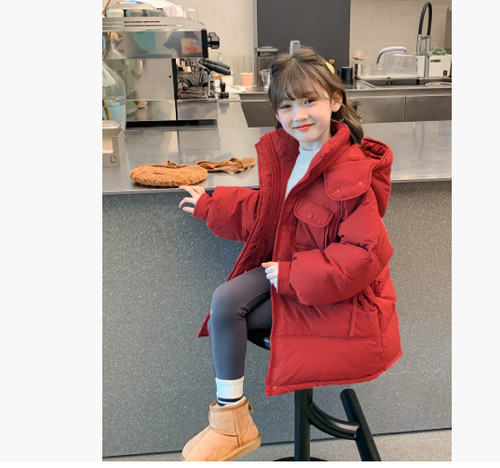 Cappotto trapuntato bambina