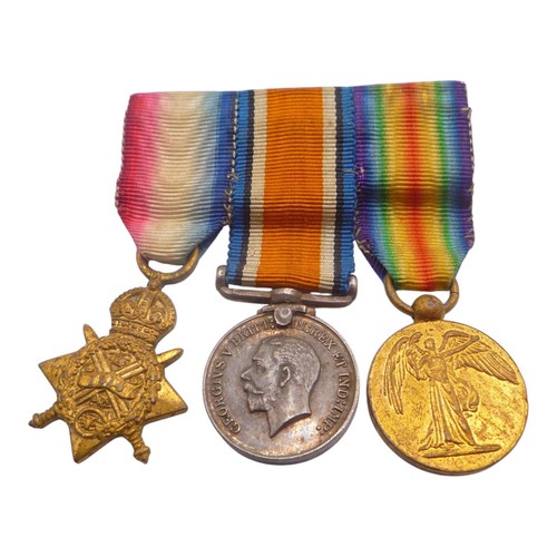 Ww1 1914 star trio miniature - 1914,