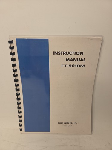 Yaesu 901dm manuale - yaesu, di