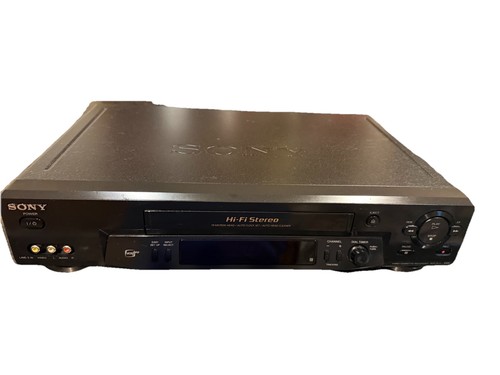 Stereo sony vhs vcr - vhs,