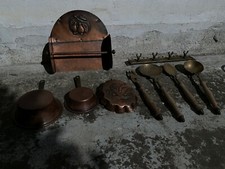 Mestoli attrezzi e accessori cucina in rame vintage