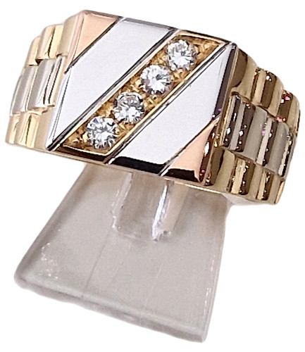 Anello uomo modello rolex - modello, in