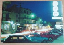 ITALIA CARTOLINA  automobili REGGIO CALABRIA CAULONIA MARINA Italy postcard