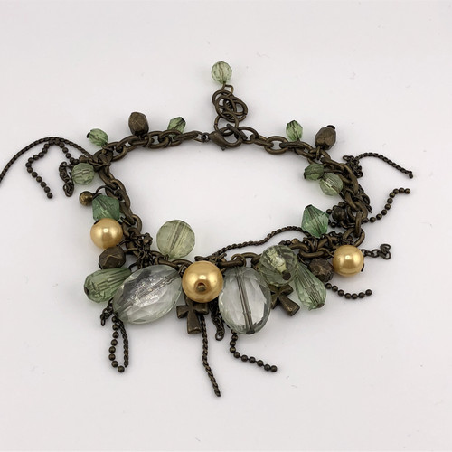 Charm bracciale perline - bracciale,