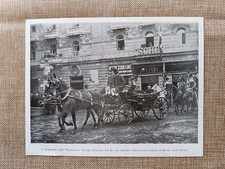 L'arrivo del Re Vittorio