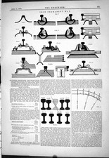 Vecchia sedia 1878 ferro via