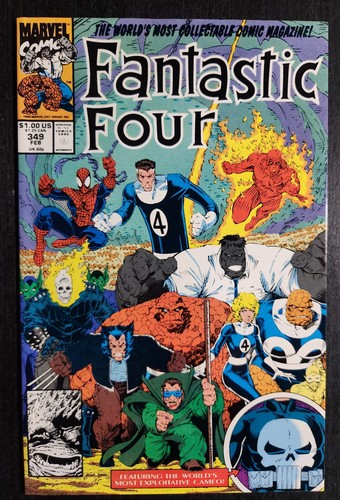 Fantastic four 349 marvel - fantastic, #349