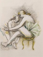 Francesco MESSINA (1900-1995) - Ballerine, litografia