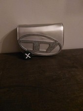 borsa diesel Grigia Con Logo