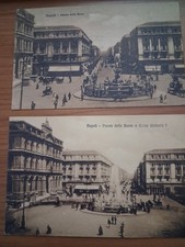 Napoli. 2 Cartoline simili di