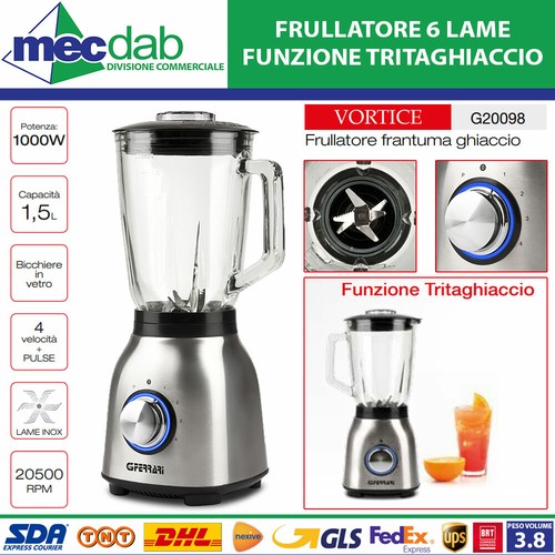 Frullatore tritaghiaccio con - tritaghiaccio,