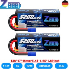 2x Zeeee 4S Lipo batteria