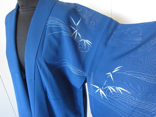 Kimono blu trasparente - kimono, "ro"