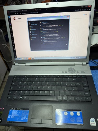 Sony vaio vgn - vaio, vgn-fz21m