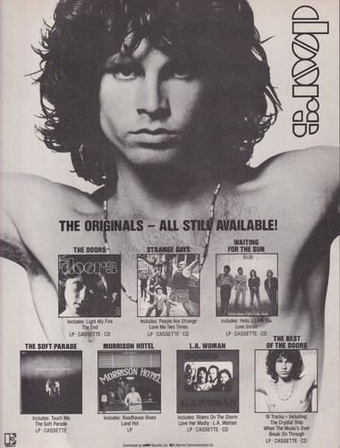 Jim morrison the doors albums - doors,