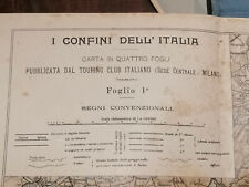 Carta dei confini d’Italia