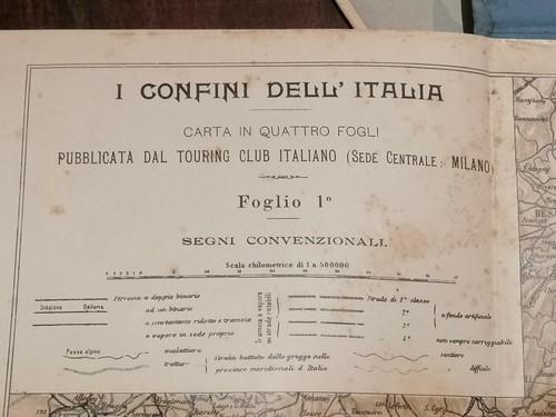 Carta dei confini - , d’italia