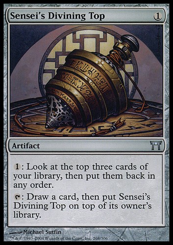 Mtg sensei divining - mtg, top