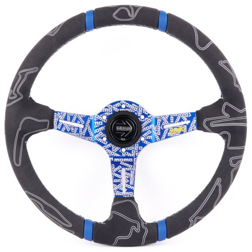 Volante blu graffiti ultra - blu,