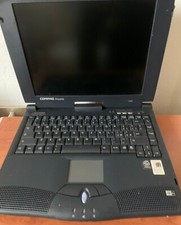 Compaq Presario 1200 Laptop Portatile windows ME Lettore CD RETROCOMPUTING
