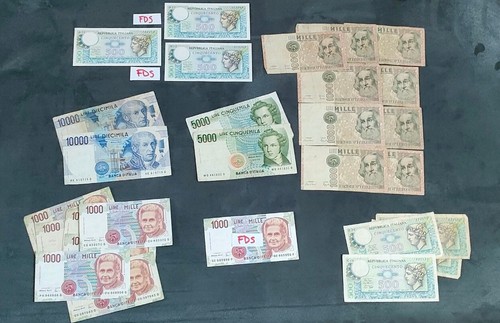 Lotto banconote lire italiane - lotto,