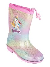 unicorn Stivaletti da pioggia bambina in gomma
