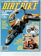 January 1983 Dirt Bike